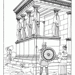 Temple in Athens