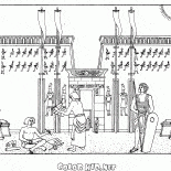 Khonsu Temple in Egypt