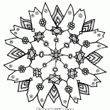 Intricate snowflake