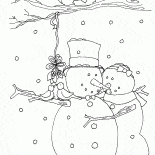 Two snowmen