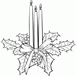Christmas candles