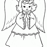 The girl-angel