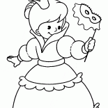 New Year costume Princess