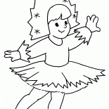 Girl ballerina