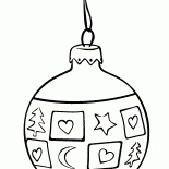 Ball on the Christmas tree