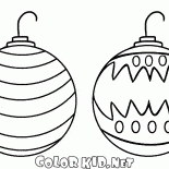 Decorations for Christmas trees