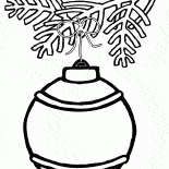 Toy on a branch of tree