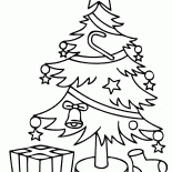 Present under the Christmas tree