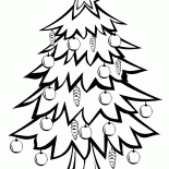 Christmas tree for a New Year