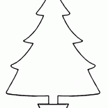 Christmas tree in a pot