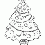 Fancy Christmas tree