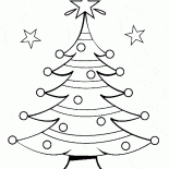 Fancy Christmas Tree on the Street