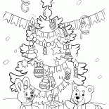 New Year and Christmas Tree