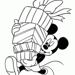 Mickey hurries